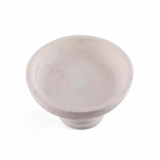 Gala Natural Marble Pedestal Bowl INOX Artisans