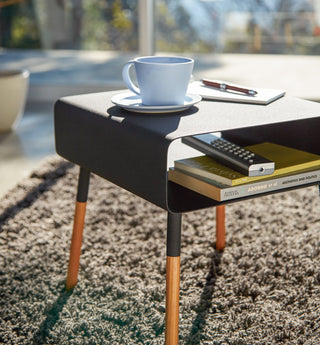 Storage Table - Short (14" H)  - Steel + Wood - By Baano