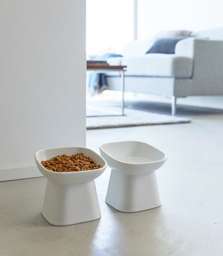 Tilted Pet Food Bowl - By Baano