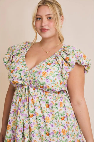 Fiona Floral Mini Dress