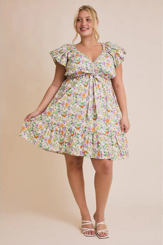 Fiona Floral Mini Dress