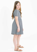 Girl's Saylor Skater Midi Dress