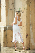Giselle Dress - White Lace Dress