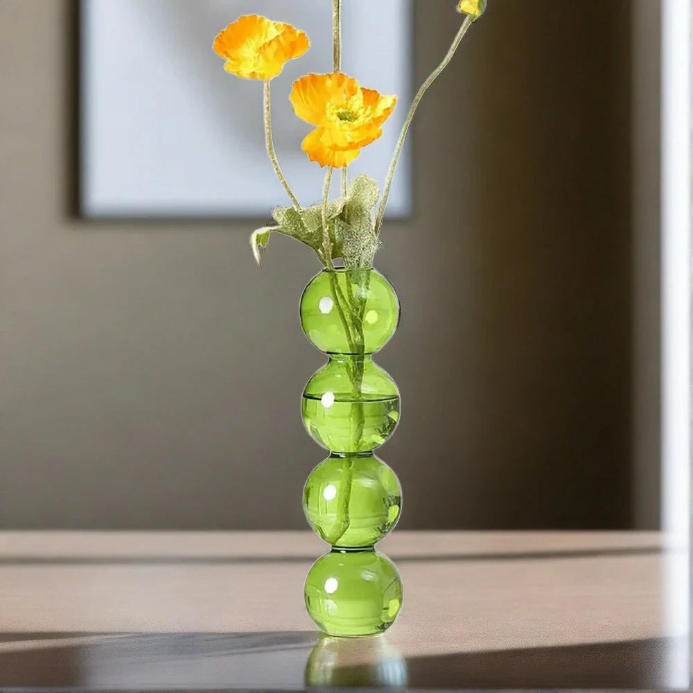 Glass Bubble Vase