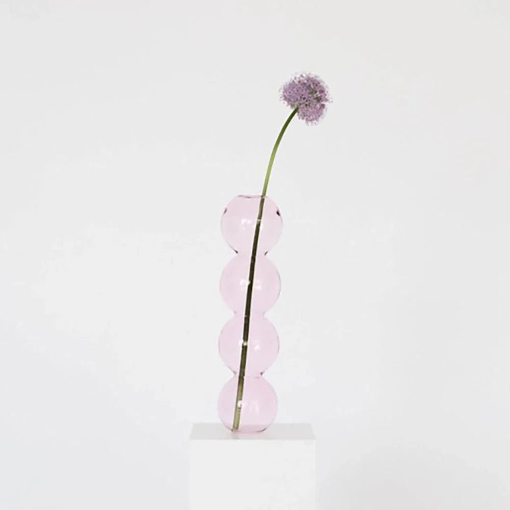 Glass Bubble Vase