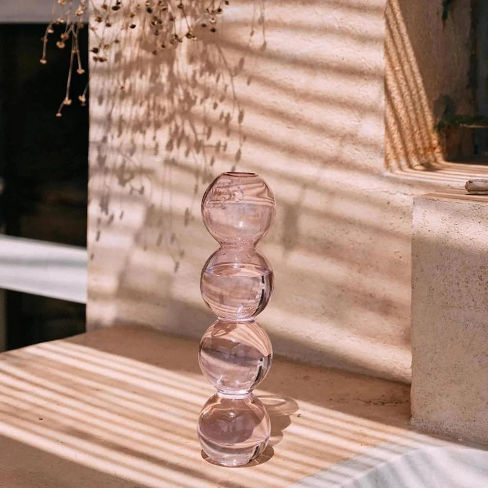 Glass Bubble Vase