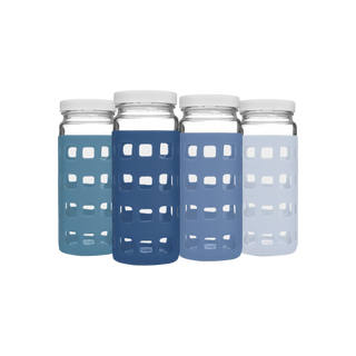 Geometric Cube Silicone Protective Bottle Sleeves Set, for 32oz Bottles