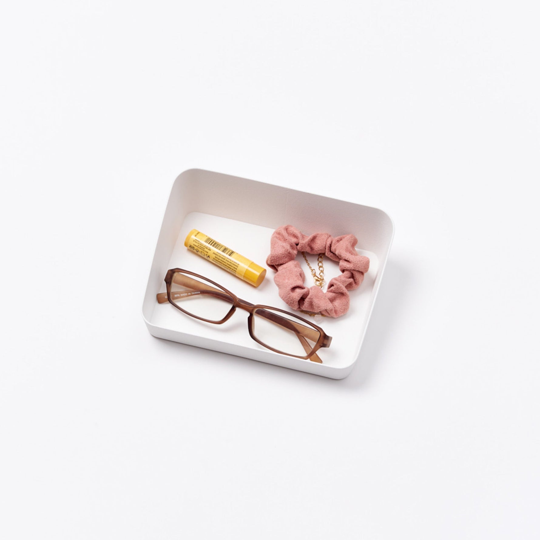 Vanity Tray - Angled - Small - Steel - By Baano