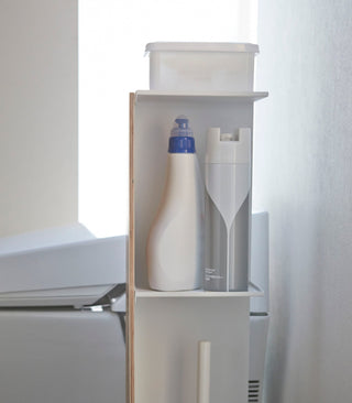 Bathroom Organizer - Steel + Wood - By Baano