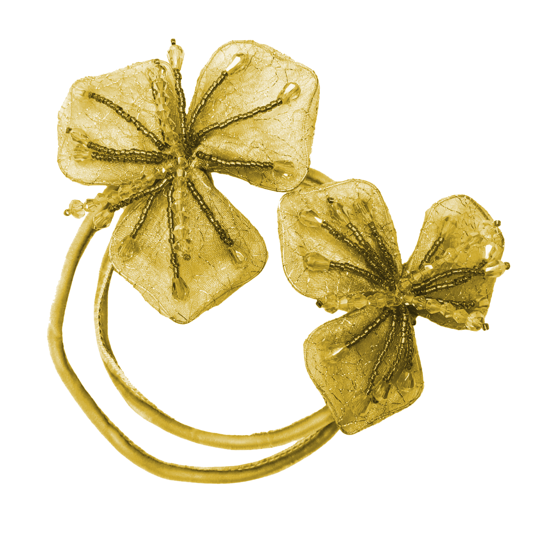 Flexible Dual Flower Wrap (Golden)