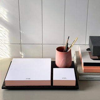 Color-edged Pads: Matte Blush, 3 sizes - By Baano