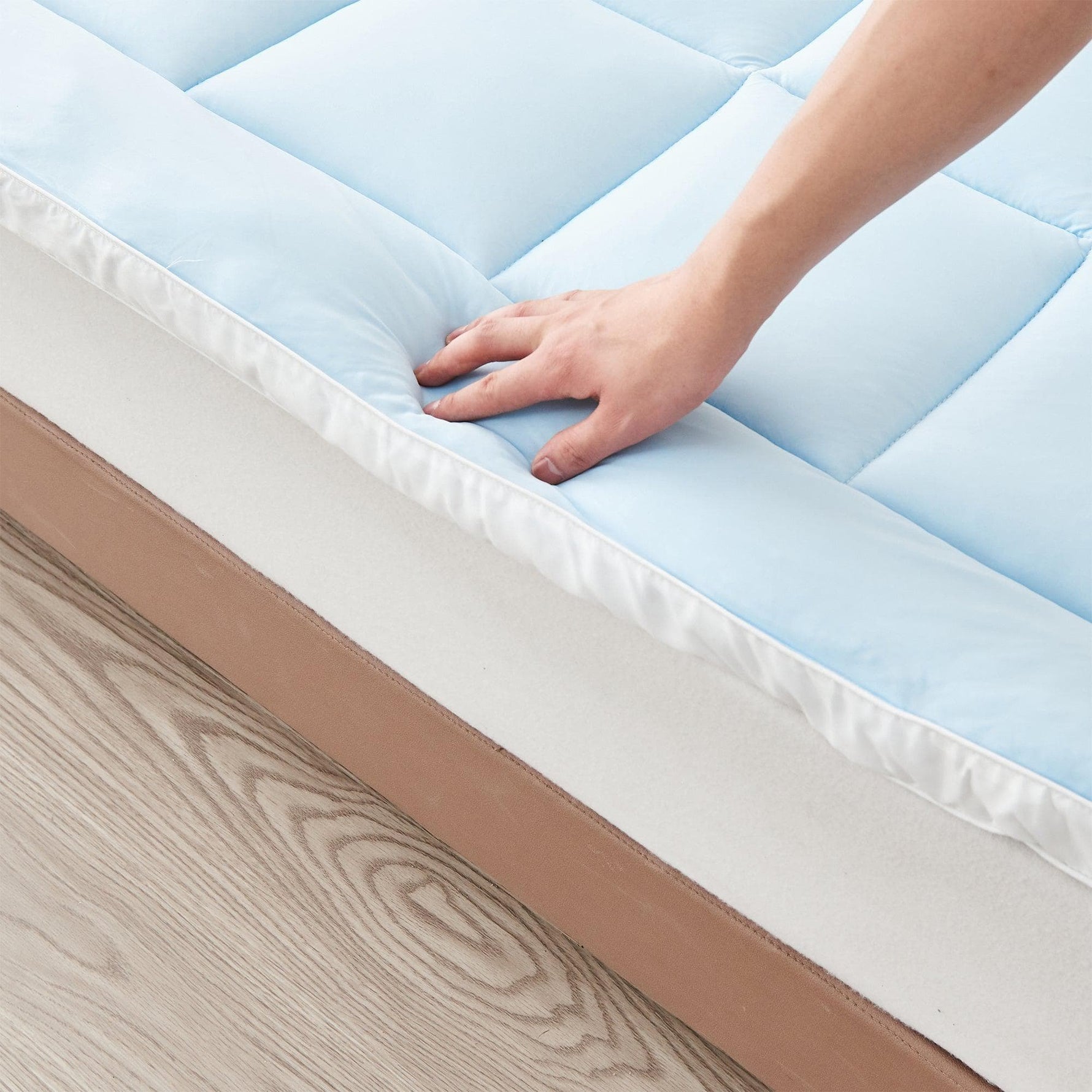 2 Inch Thick Cooling Mattress Pad - Finley Collection Great Bay Home