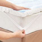 2 Inch Thick Cooling Mattress Pad - Finley Collection Great Bay Home