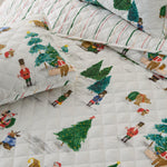 3 Piece Christmas Quilt - Mittens Collection Great Bay Home