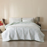 3 Piece Large Snowflake Quilt - Noemi Collection Great Bay Home
