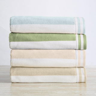 4 Pack Striped Cabana Beach Towel - Edgartown Collection Great Bay Home
