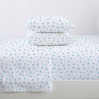 4-Piece Coastal Microfiber Sheet - Newport Collection