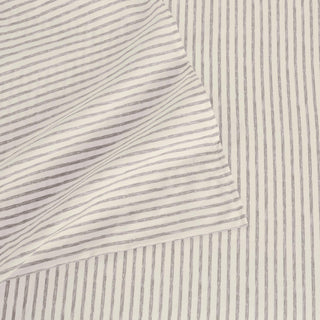 Striped Microfiber Sheet Set - Evette Collection