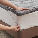 2 Inch Thick Mattress Topper - Restful Sleep Collection Great Bay Home