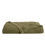 100% Cotton Small Waffle Weave Blanket - Hazel Collection Great Bay Home