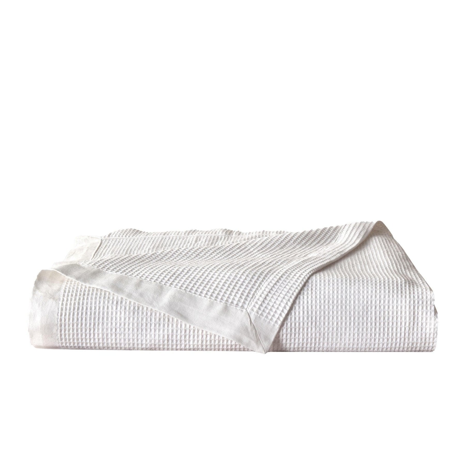 100% Cotton Small Waffle Weave Blanket - Hazel Collection Great Bay Home