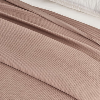 100% Cotton Small Waffle Weave Blanket - Hazel Collection Great Bay Home