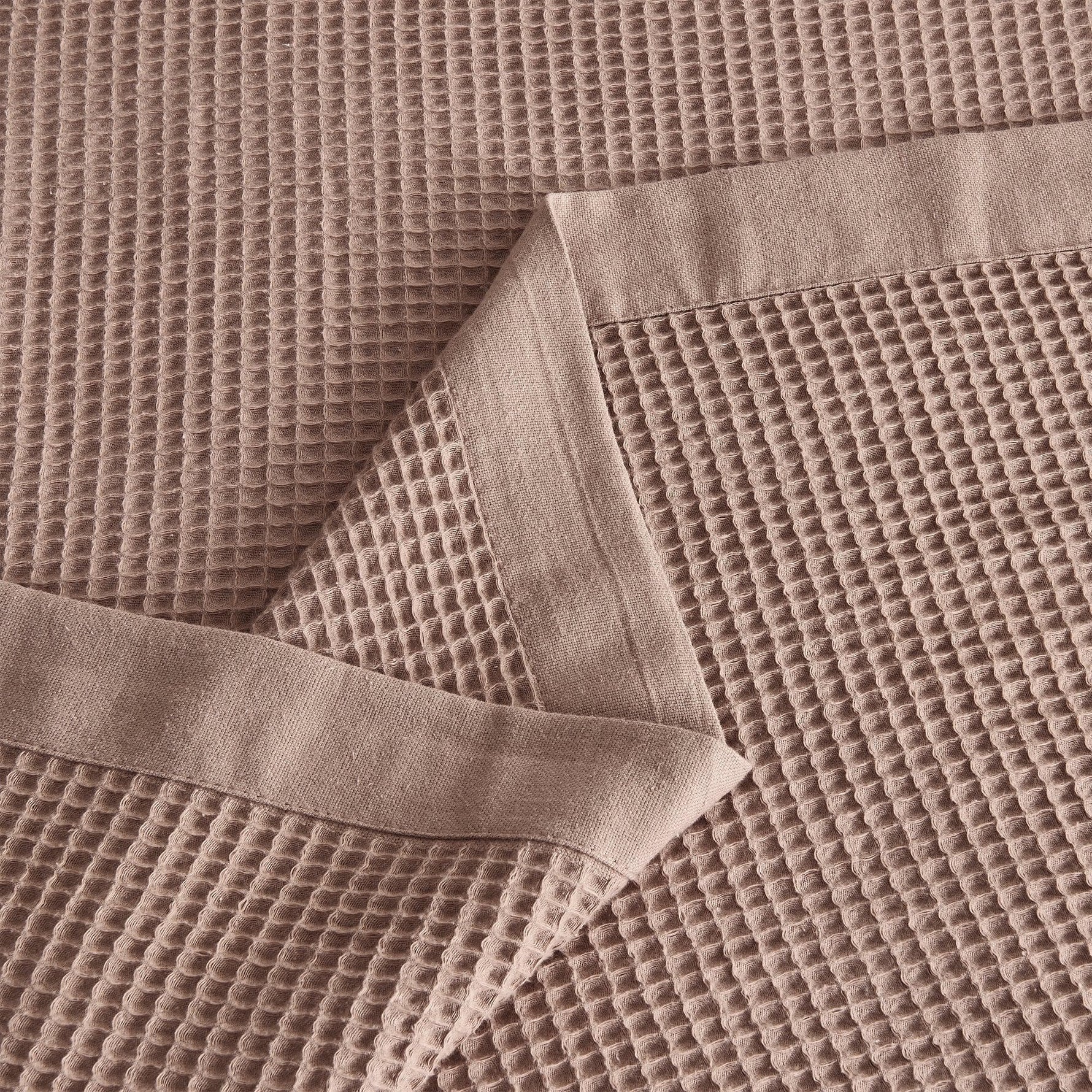 100% Cotton Small Waffle Weave Blanket - Hazel Collection Great Bay Home