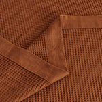 100% Cotton Small Waffle Weave Blanket - Hazel Collection Great Bay Home