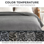 100% Cotton Small Waffle Weave Blanket - Hazel Collection Great Bay Home