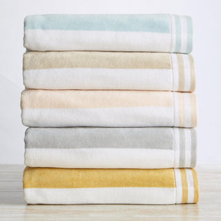Oversized Striped Cabana Beach Towel - Edgartown Collection Great Bay Home