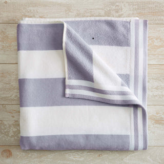 Oversized Striped Cabana Beach Towel - Edgartown Collection Great Bay Home