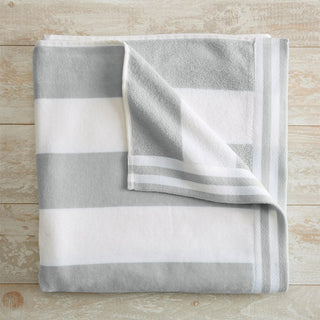 Oversized Striped Cabana Beach Towel - Edgartown Collection Great Bay Home