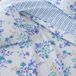 3-Piece Floral Quilt Set - April Morning - By Baano