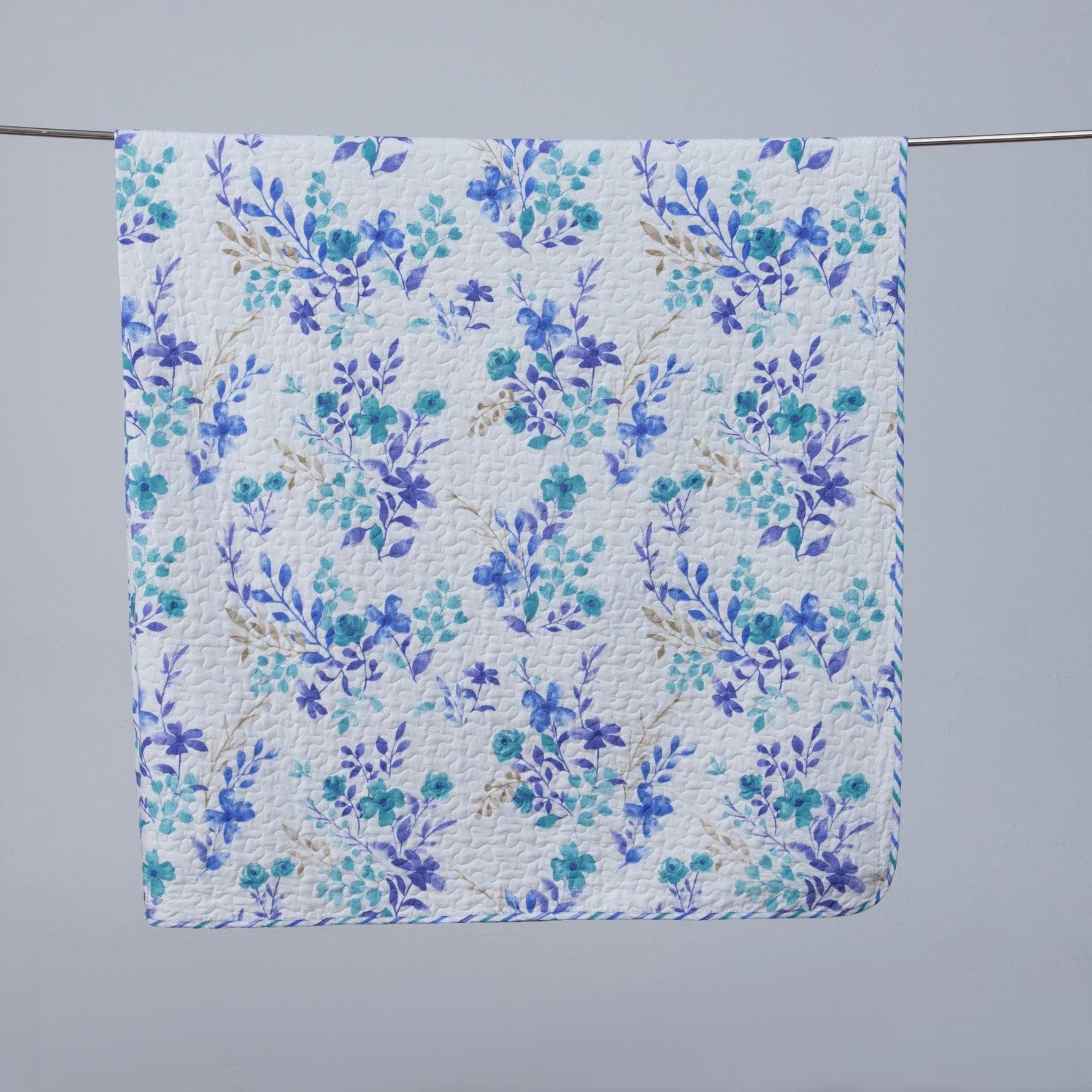 3-Piece Floral Quilt Set - April Morning - By Baano