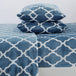 Lattice - Smoke Blue / White