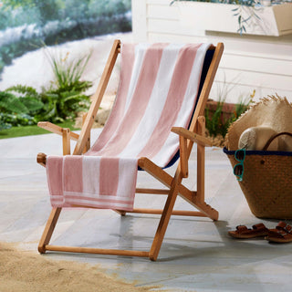 4 Pack Striped Cabana Oversized Beach Towel - Edgartown Great Bay Home