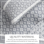 3-Piece Stripe Quilt - Kadi Collection Great Bay Home