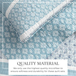 3-Piece Stripe Quilt - Kadi Collection Great Bay Home