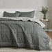 Dark Grey Solid / Light Grey Solid