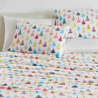 4-Piece Printed Plush Sheet - Velvet Luxe Collection