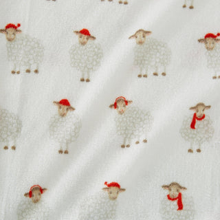 4-Piece Printed Plush Sheet - Velvet Luxe Collection
