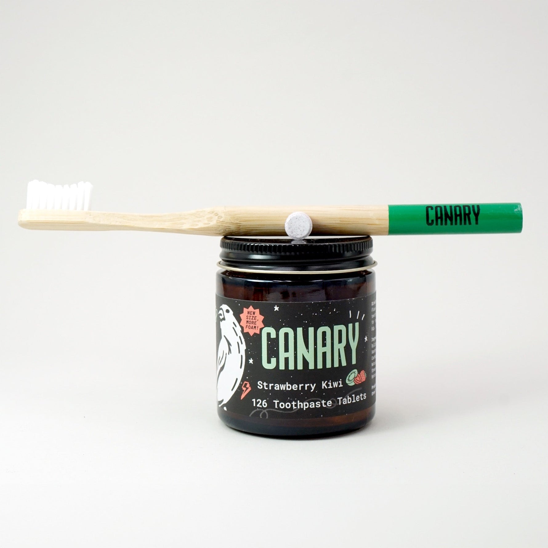 Strawberry + Kiwi Toothpaste Tablets - By Baano