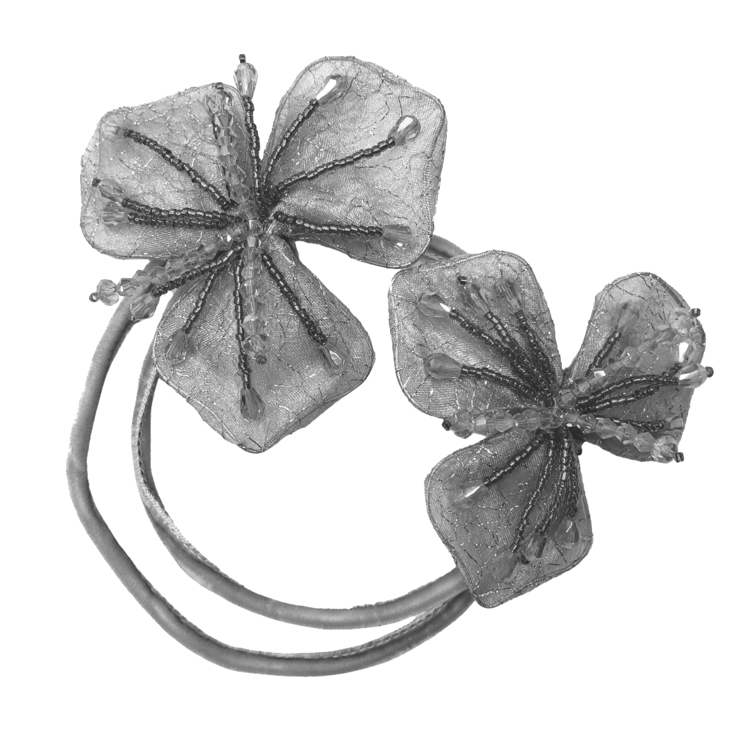 Flexible Dual Flower Wrap (Grey)