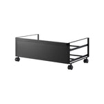 Rolling Shoe Rack (9" H)  - Steel - By Baano