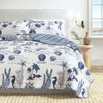 3-Piece Coastal Quilt - Catalina Collection Great Bay Home
