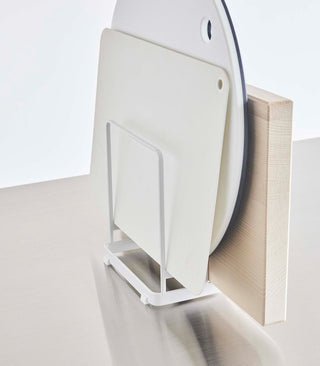 Round Cutting Board Stand - Steel - By Baano