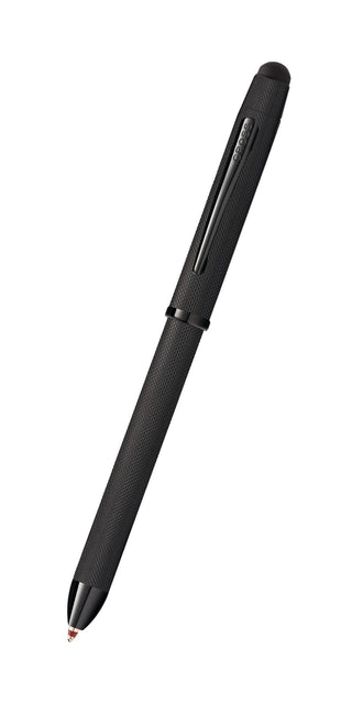 Tech3+™ Brushed Black PVD Multifunction Pen - By Baano