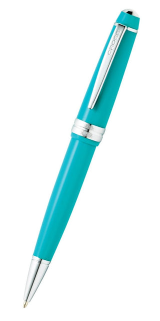 Bailey Light™ Polished Teal Resin Ballpoint Pen - By Baano