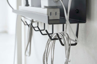 Under-Desk Cable & Router Storage Rack - Steel - By Baano