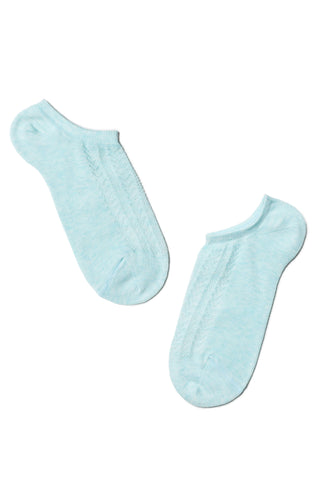 Cotton Ankle Socks Conte Active - 179 Openwork Weave - By Baano